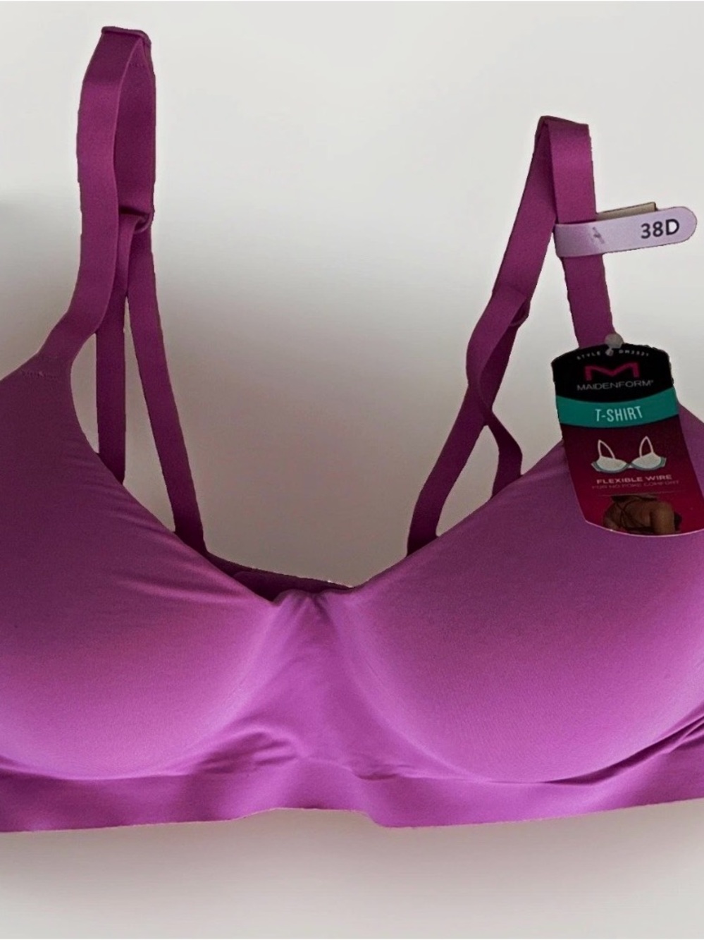 Maidenform Seamless T-Shirt Bra - Magenta Purple